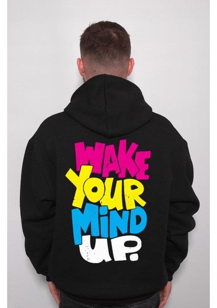 Wake Your Mind Up Aklını Uyandır Sweatshirt Kapüşonlu Hoodie fiyatları