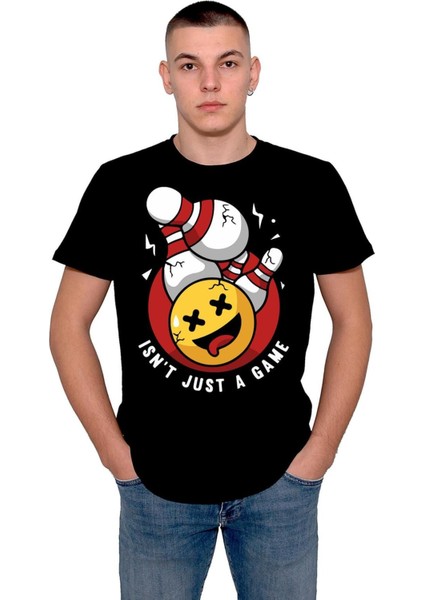 Isn't Just Game Bovling Emoji Tişört T-Shirt