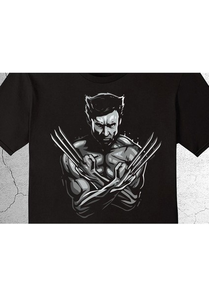 The Wolverine Jackman Kahraman Marvel Tişört Çocuk T-Shirt fiyatları