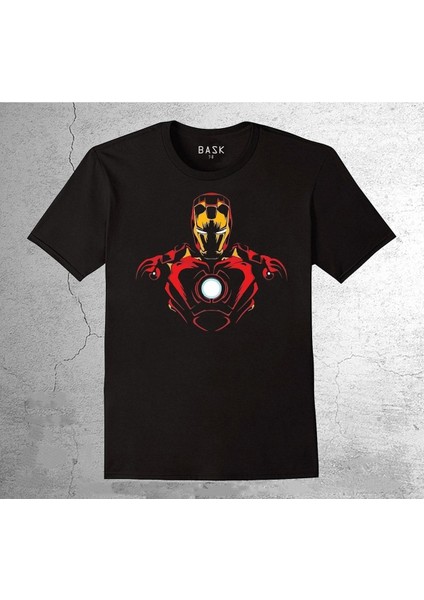 Iron Man Süper Kahraman Demir Adam Tişört Çocuk T-Shirt