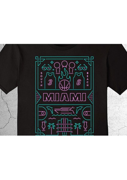 Miami Basketball Forma Tişört Çocuk T-Shirt fiyatları