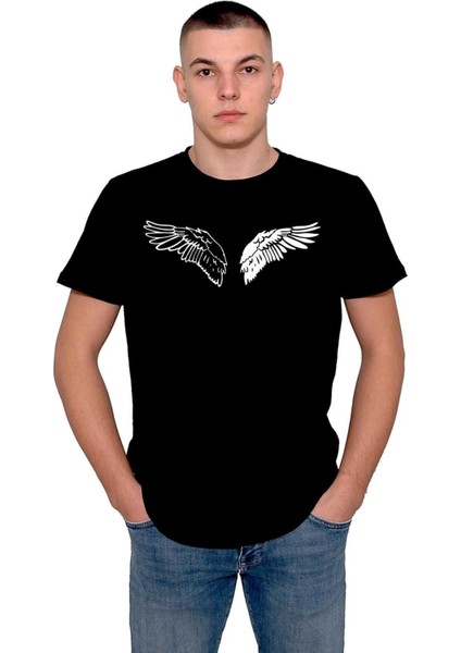 Angel Melek Kanat Tüy Iyilik Tişört T-Shirt
