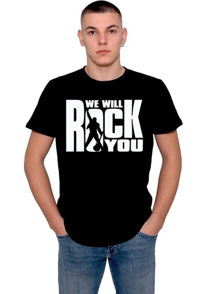 We Will Rock You Rock'n Roll Tişört T-Shirt