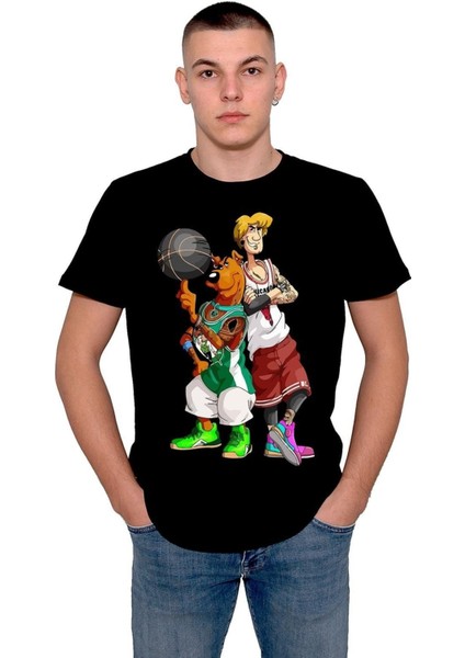 Scooby Doo Shagge Basketbol Hippi Tişört T-Shirt