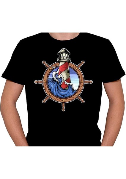 Dümen Deniz Feneri Kaptan Captain Tişört T-Shirt fiyatları