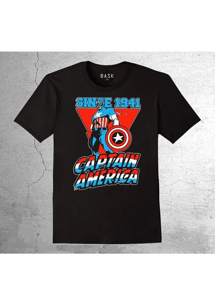 Kaptan Amerika Captain America Tişört Çocuk T-Shirt