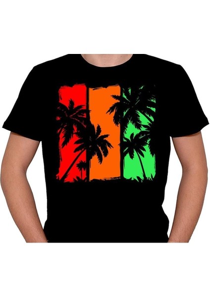 Palmiye Yaz Summer Deniz Kum Güneş Holiday Tişört T-Shirt fiyatları