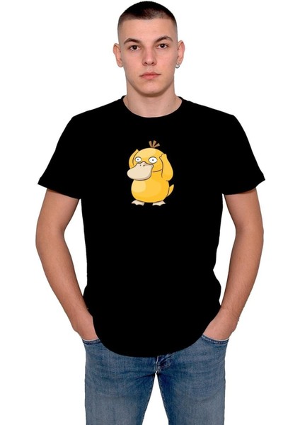 Psyduck Pokemon Ördek Tişört T-Shirt