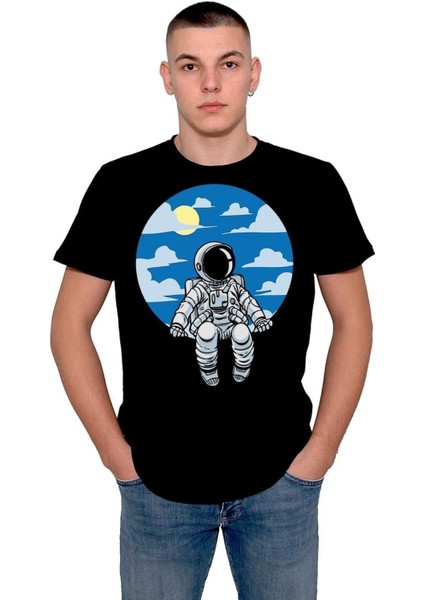 Astronot Uzay Cosmos Tişört T-Shirt