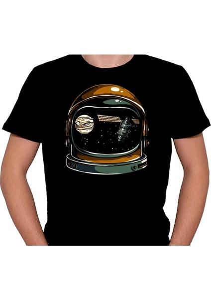 Space Moon Galaksi Astronot Cosmos Tişört T-Shirt fiyatları