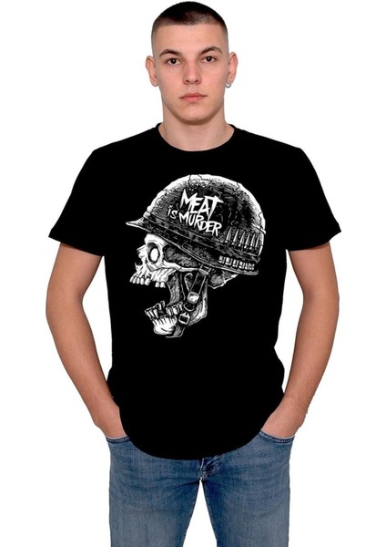 Meat Is Murder Full Metal Jacket Kubricks Film Tişört T-Shirt