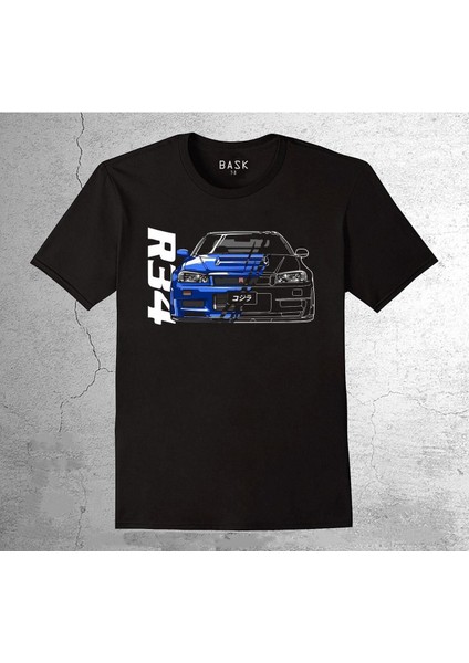 Nissan Gtr Skyline R34 Tişört Çocuk T-Shirt