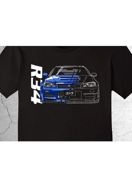 Nissan Gtr Skyline R34 Tişört Çocuk T-Shirt fiyatları