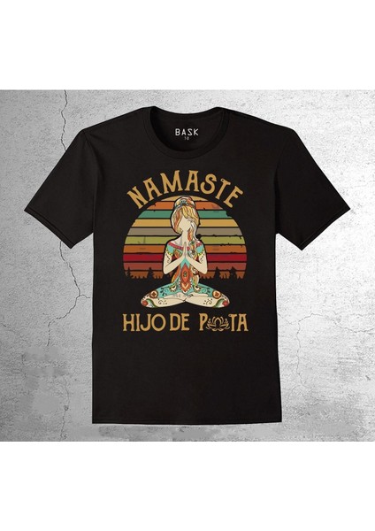 Yoga Namaste Ohm Aum Hıjode Çakra Tişört Çocuk T-Shirt
