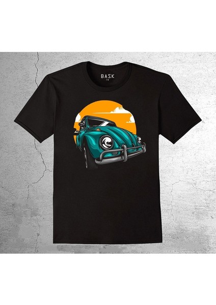 Volkswagen Beetle Vosvos Retro Tişört Çocuk T-Shirt