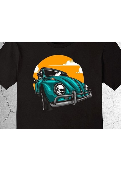 Volkswagen Beetle Vosvos Retro Tişört Çocuk T-Shirt fiyatları
