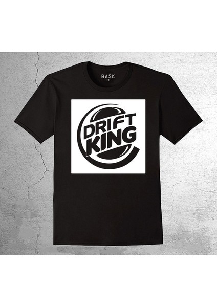 Drift King Roll Yarış Araba Tişört Çocuk T-Shirt