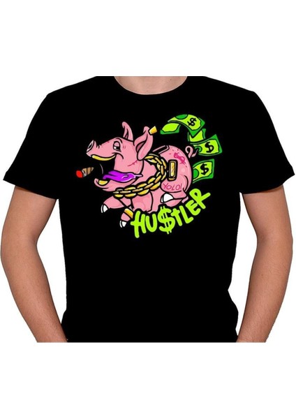 Dolandırıcı Domuz Hustler Dollar Tişört T-Shirt fiyatları