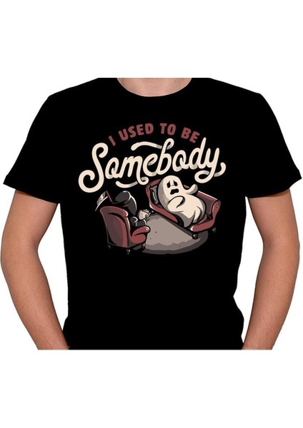 Pisikolog Azrail Hayalet Terapi I Used To Be Somebody Tişört T-Shirt fiyatları