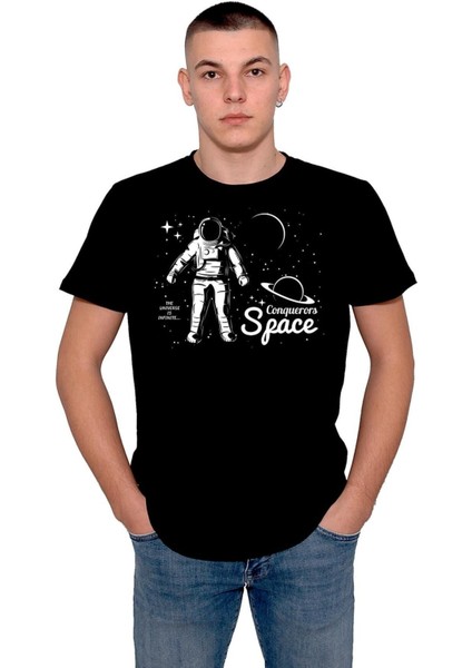 Space Astronot Cosmos Mars Tişört T-Shirt