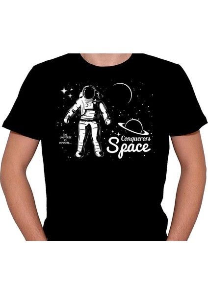 Space Astronot Cosmos Mars Tişört T-Shirt
