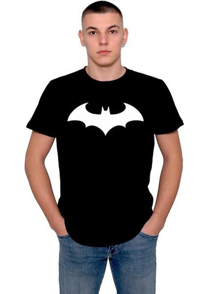 Batman Logo Kara Şovalye Süper Kahraman Tişört T-Shirt