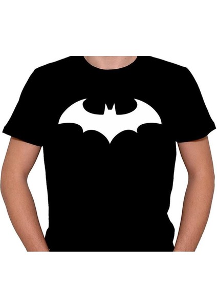 Batman Logo Kara Şovalye Süper Kahraman Tişört T-Shirt fiyatları