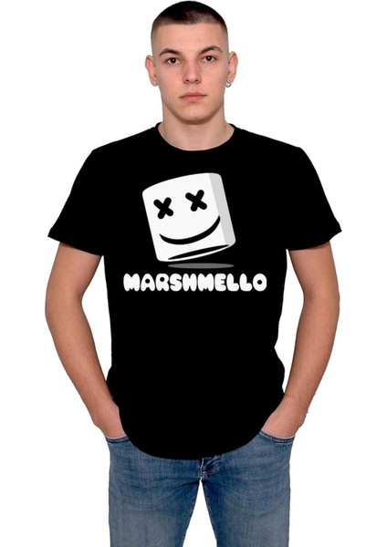 Dj Marshmello Clup Music Tişört T-Shirt