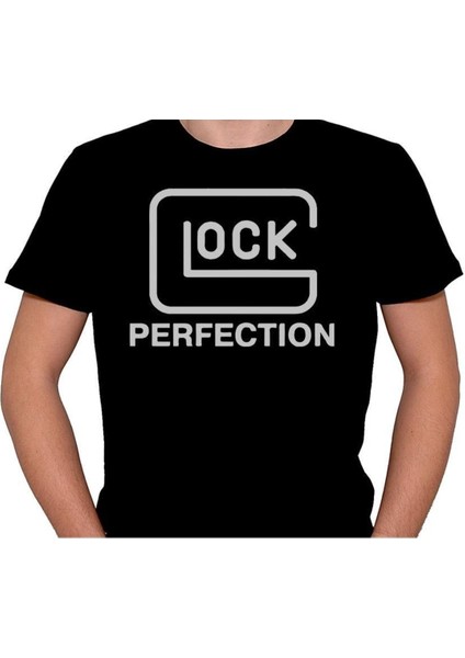 Glock Lock Perfection Logo Tişört T-Shirt fiyatları
