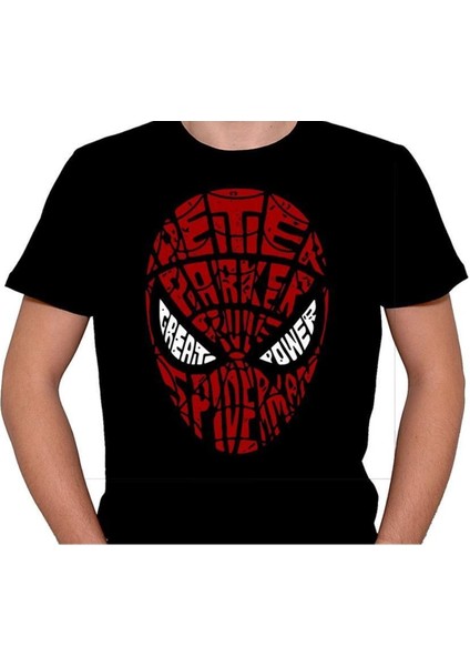Spiderman Örümcek Adam Mask Tişört T-Shirt fiyatları