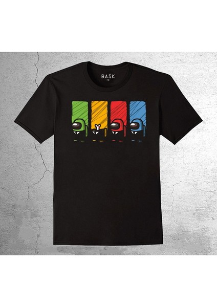 Among Us Game Gamer Konsol Tişört Çocuk T-Shirt