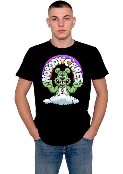 Nobody Cares Umursamaz Animal Tişört T-Shirt