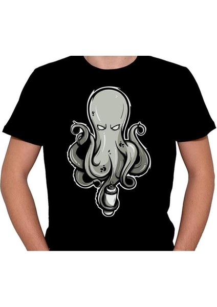Ahtapot Octopus Grafiti Tişört T-Shirt fiyatları
