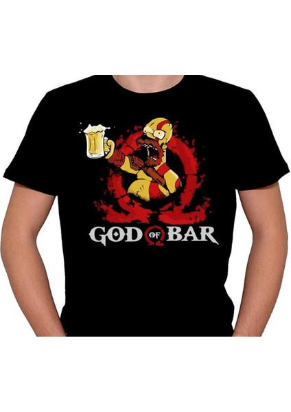 God Of War Simpson's God Of Bar Tişört T-Shirt fiyatları