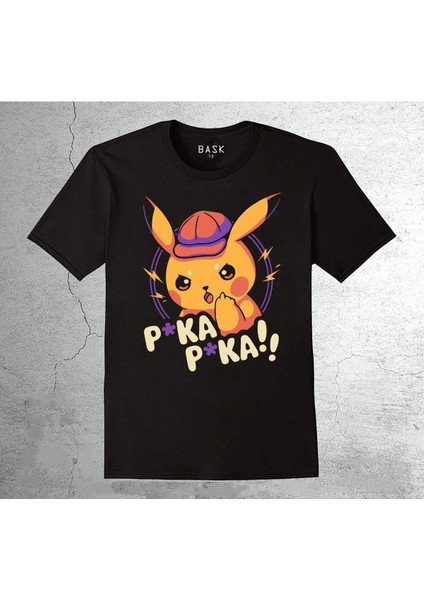 Pokemon Pikachu Pika Pika Elektrik Electric Tişört Çocuk T-Shirt