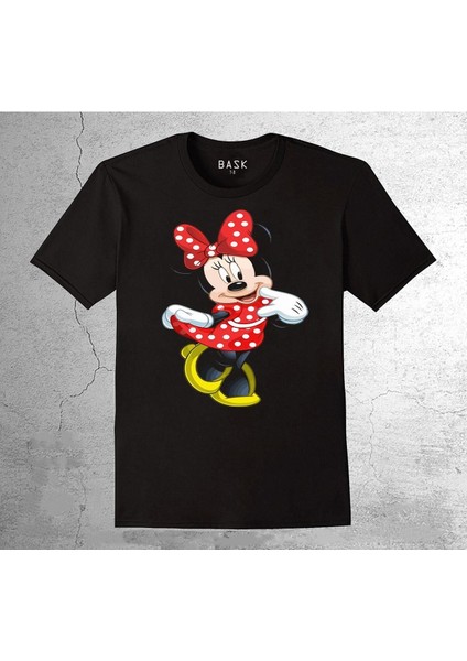 Minnie Mouse Girl Fare Lady Tişört Çocuk T-Shirt