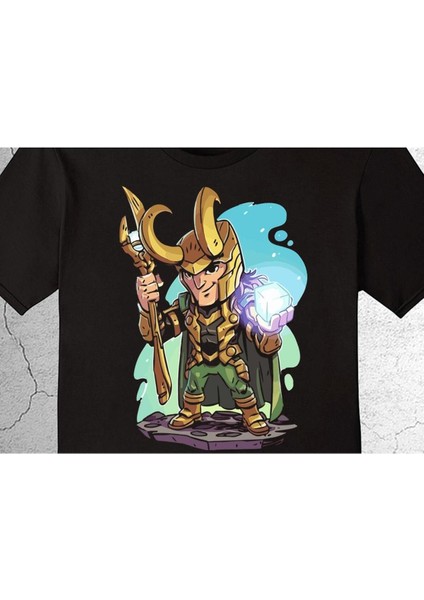 Loki Ice Buz Asa Thor Tişört Çocuk T-Shirt fiyatları