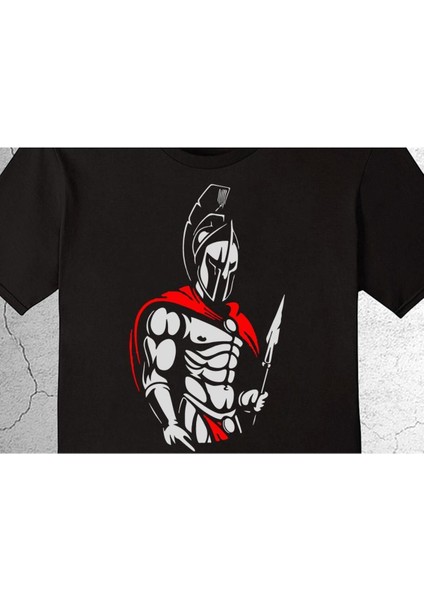 Spartan Moaon Aabe Spartalı Kask Mızrak Tişört Çocuk T-Shirt fiyatları