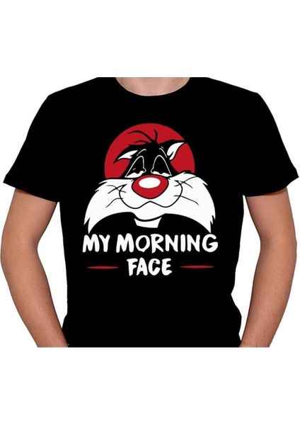 Sylvester Cat My Morning Face Kalkınca Surat Ifadem Tişört T-Shirt fiyatları