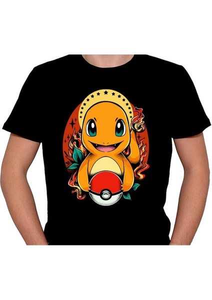 Pokemon Charmander Alev Topu Tişört T-Shirt fiyatları