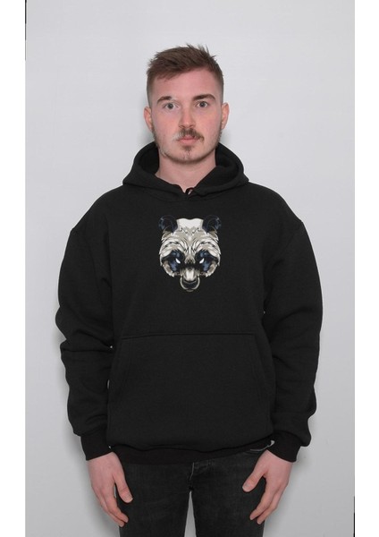 Panda Bambu Bamboo Bear Sweatshirt Kapüşonlu Hoodie
