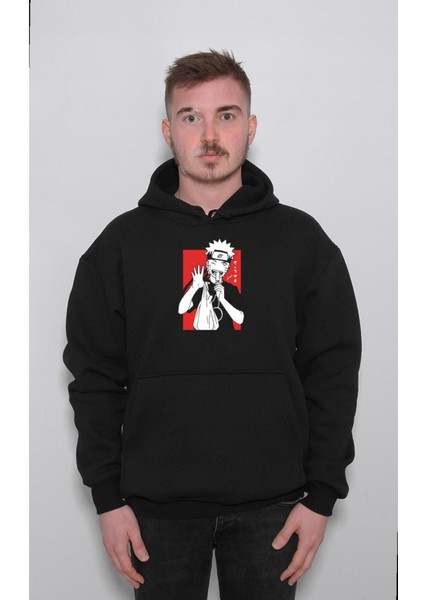 Naruto Anime Kakashi Ice Cream Japanese Japon Sweatshirt Kapüşonlu Hoodie