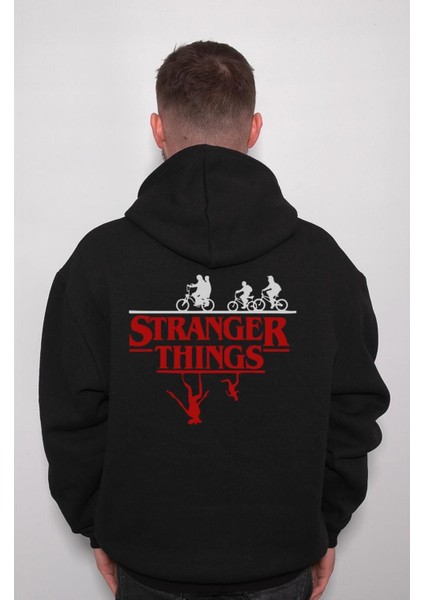 Stranger Things Welcome To The Upside Down Sweatshirt Kapüşonlu Hoodie fiyatları