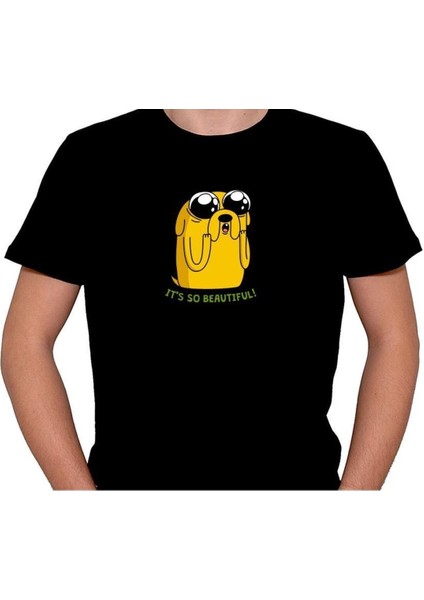 It's So Beautiful Dog Adventure Time Dog Jake Tişört T-Shirt