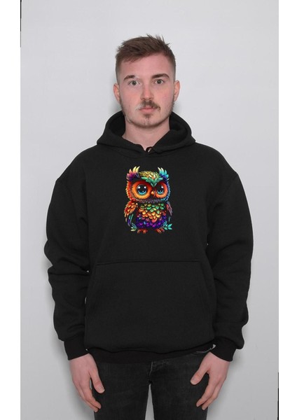 Baykuş Owl Drake Logo Sweatshirt Kapüşonlu Hoodie