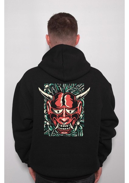 Devil Şeytan Japanese Retro Sweatshirt Kapüşonlu Hoodie fiyatları
