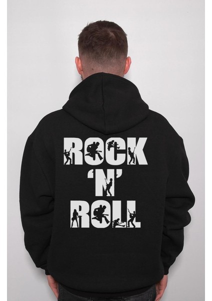 Rock'n Roll Müzik Müsic Heavy Metal Sweatshirt Kapüşonlu Hoodie