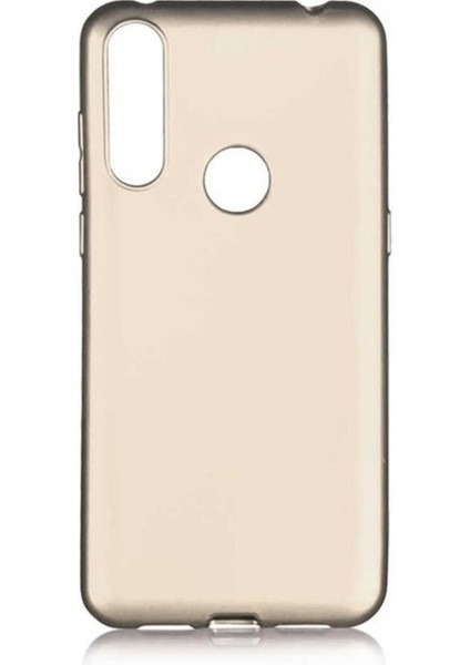 Alcatel 1s 2020 Uyumlu Kılıf Zore Premier Silikon Kapak, Gold