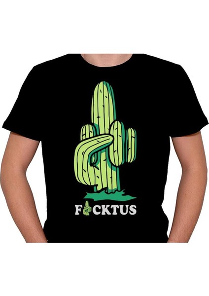 Fcktüs Kaktüs Argo Orta Parmak Tişört T-Shirt fiyatları