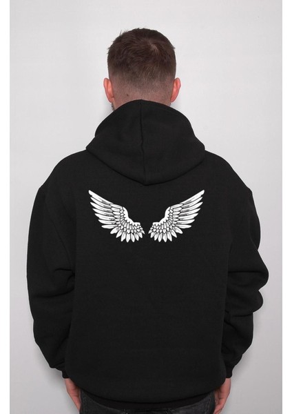 Angel Melek Kanat Tüy Iyilik Sweatshirt Kapüşonlu Hoodie fiyatları